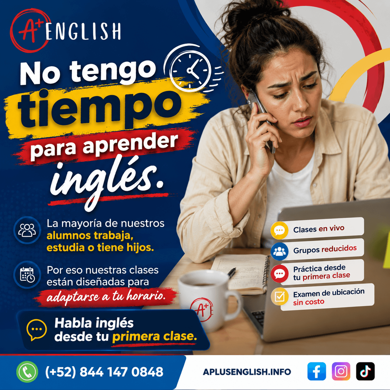 No tengo tiempo para aprender Ingles Imagen