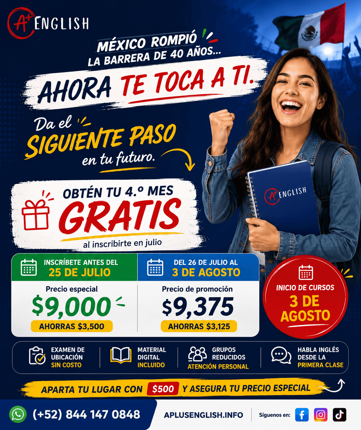 Promo 4 mes gratis